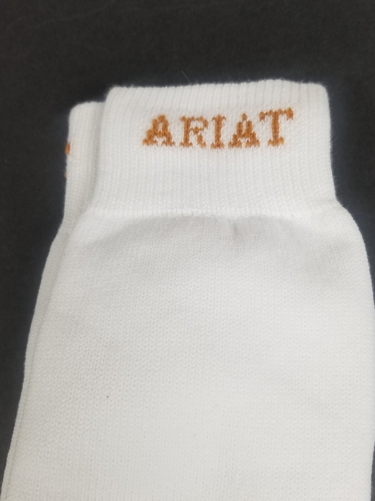 ARIAT Men's White Sport Socks Heavy Duty Size 1316 eBay