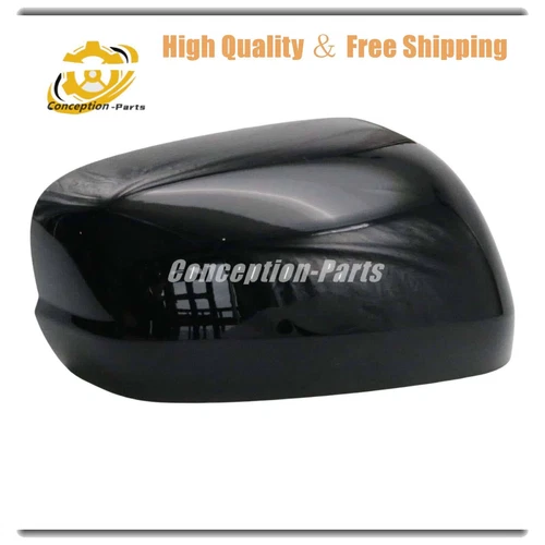 For Honda Fit/Jazz 09-13 Right Passenger Side Rearview Mirror Cap Cover Black