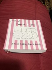 Silicone Adhesive Lifting Breast Petals 2 pair Per Pack New In Original Box