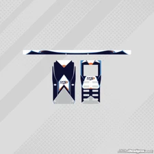 EKR STYLE GEL COAT FULL WRAP STICKER KIT FOR UNIPRO STOPWATCH KARTING