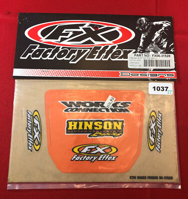 NOS Factory Effex FX06-31528 KTM 125 520 98-03