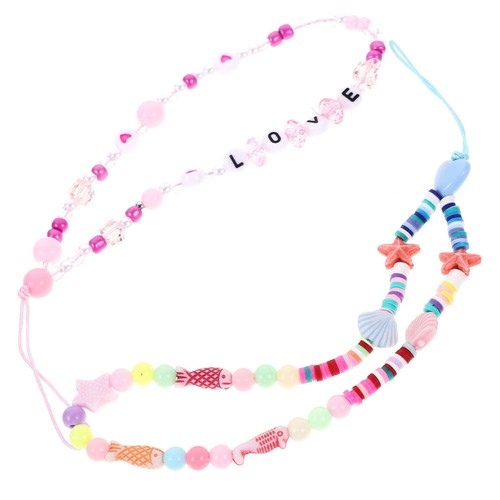 2pcs Beaded Phone Straps Phone Wrist Straps Phone Bracelet Straps Wrist Strap - 第 3/12 張圖片