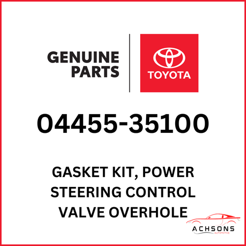 0445535100 TOYOTA GENUINE GASKET KIT, POWER STEERING CONTROL VALVE