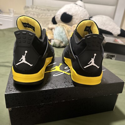 Size 9 - Jordan 4 Retro Mid Thunder | eBay