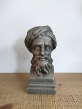 Anciens Chenets en Fonte Molière - Vintage French Finds