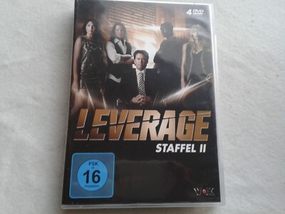 4 DVDs Leverage  - Staffel II           RO