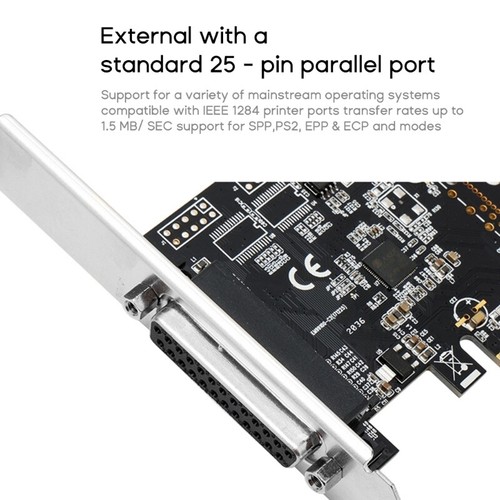 Pci Expansion Card Adapter 25Pin Parallel LPT PCI To Parallel DB25 Printer Port - Picture 2 of 8