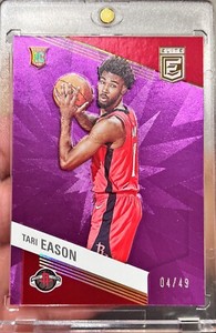 2022-23 Panini Elite Tari Eason Rookie Purple Foil /49 Card #211 SP