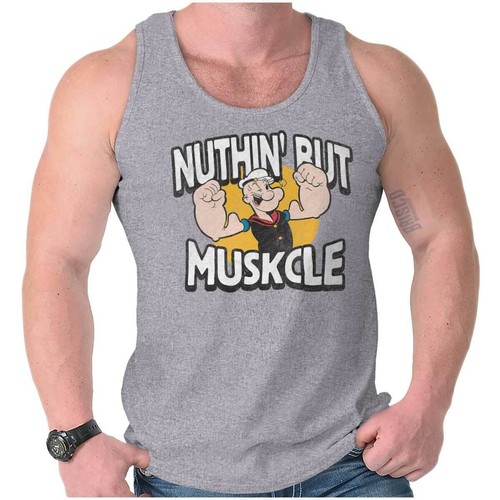 Vintage Popeye Gym Weightlifting 