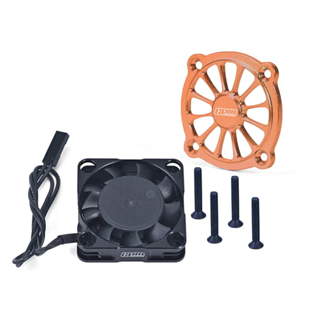 Eagle Racing Alum. Motor Heatsink Light Weight V2 w/ Fan - Black Eagle Racing Alum. Motor Heatsink Light Weight V2 w/ Fan - Black