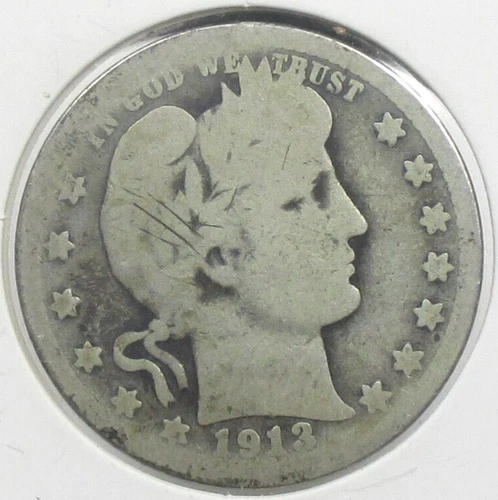 1913 Liberty Head (Barber) Quarter Dollar