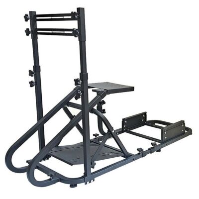 Racing Seat Simulator Cockpit Steering Wheel Stand for Thrustmaster & Logitech 