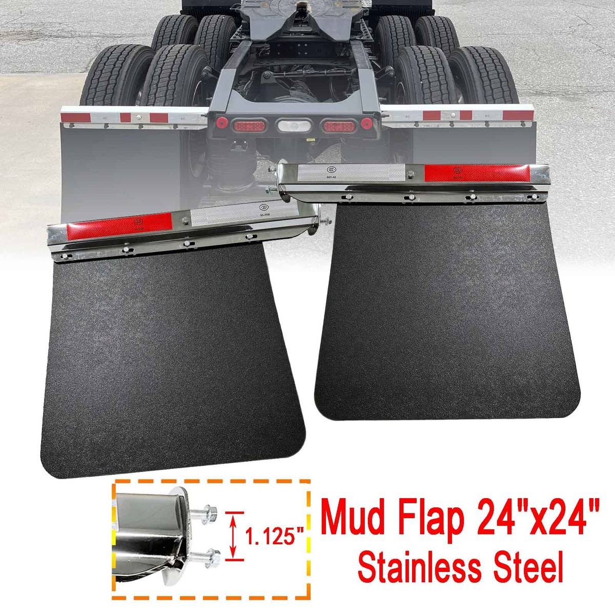 Mud Flap Bracket For Big Trucks Truck Hardware Universal 12