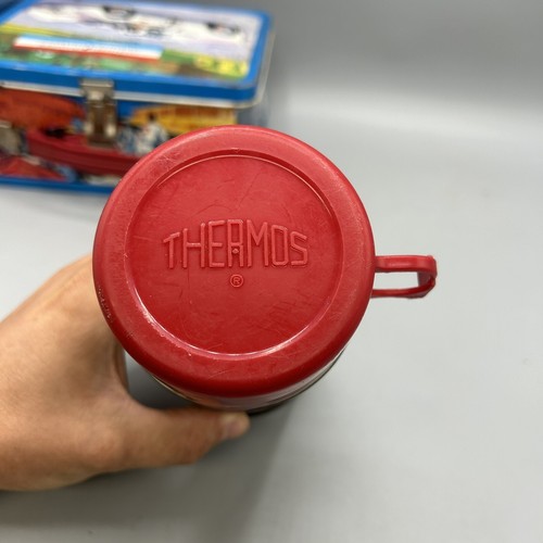 VINTAGE AUTO RACE LUNCHBOX W/ THERMOS - 1967 KING SEELEY - THERMOS CO. - Picture 14 of 16