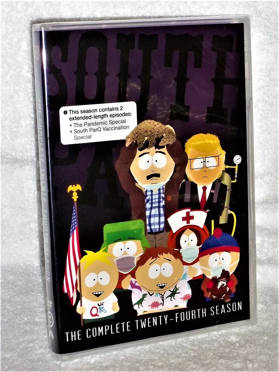 South Park Season 24 DVD 2022 NEW Trey Parker Matt Stone