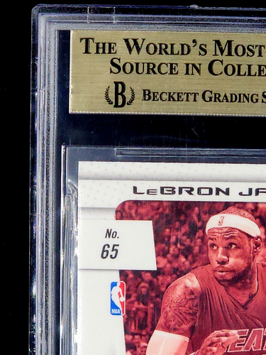 2013 2013-14 Panini Prizm #65 LeBron James Cleveland Cavaliers BGS 9.5 Gem Mint - Picture 7 of 10