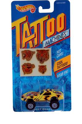 1993 Hot Wheels Tattoo Machines Street Beast Chevrolet Corvette 3491