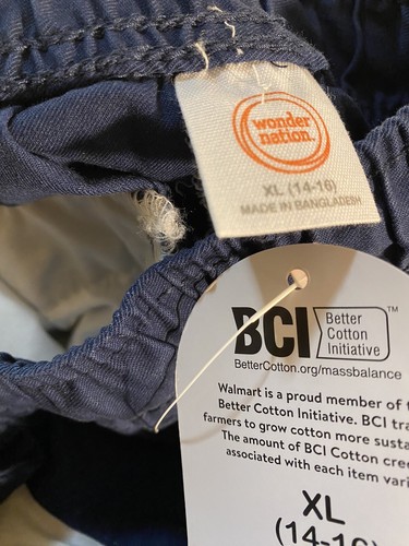 Wonder Nation Boys XL 14-16 School Uniform Navy Blue Jogger Pants Brand New - Picture 4 of 11