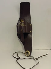 Ducks Unlimited Beer Bottle Drink Leather (maybe fake leather) Beverage Holster