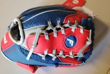 New Franklin Mesh Tek 9.5 Right Hand throw Red & Blue Tee Ball glove