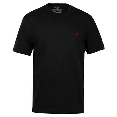 Volcom Stone Blanks BSC T-Shirt black - Volcom Basic Shirt mit Stone Logo