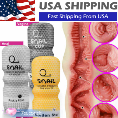 es malo masturbarme diario Snail Pleasure Male Masturbation Cup main image 1