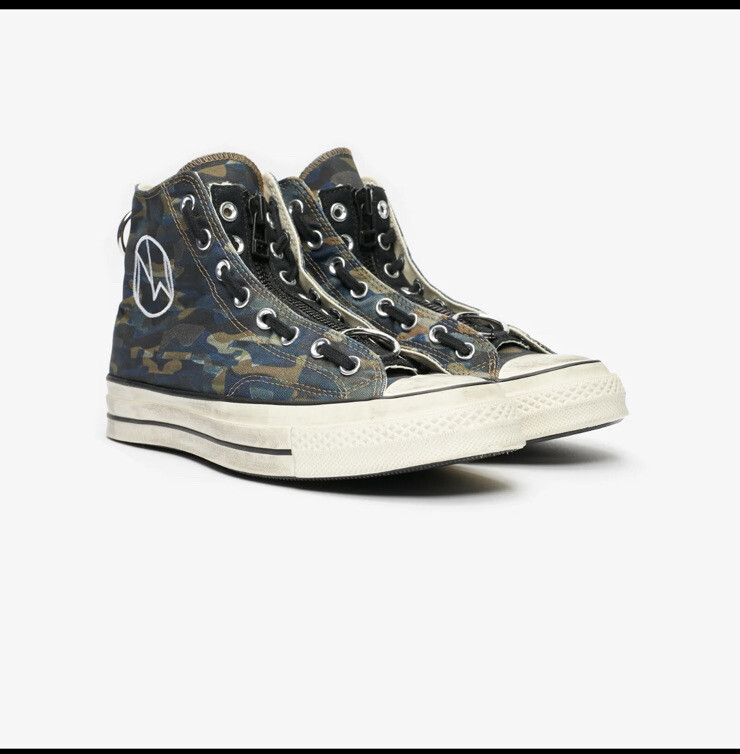 Converse x Undercover Chuck 70 Hi Camo Zipper Sz 6 - 164833C | eBay
