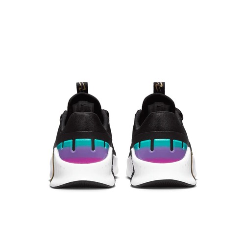 Taglia 9,5 - Nike Free Metcon 5 Premium nero Fireberry oro W - Foto 4 di 8
