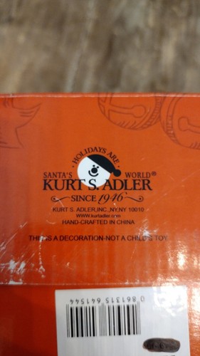 Vintage Kurt Adler Animated Musical Santa On Motorcycle In Original Box TESTED - Picture 5 of 23