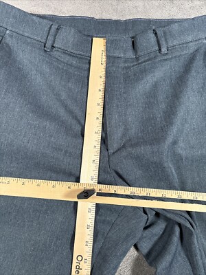 VINTAGE LEVIS Action Slacks Pants Mens 34x29 Blue Polyester