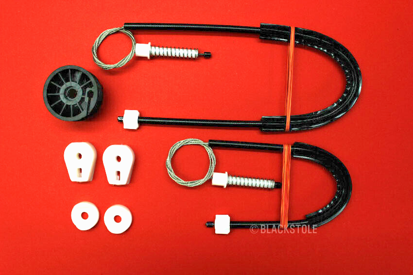 Kit De Réparation Lève-vitre Arrière Droite Compatible Renault Mégane II – Agrafes, Câble Acier, Poulie – Installation Facile, Qualité OEM