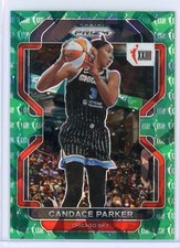 2022 Panini Prizm WNBA Green Ice Parallel 171 Candace Parker – W25