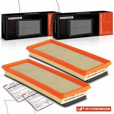 2Pcs Engine Air Filter for Fiat 500 2012 2013 2014 2015-2019 1.4L Flexible Panel
