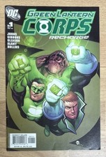 Green Lantern Corps Recharge #1; Superman Wonder Woman; Ads: Corpse Bride & Rock