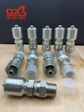 10 Pack Aftermarket Parker Series 43 11343-8-6 1/2" NPT Male Swivel -  3/8" Hose