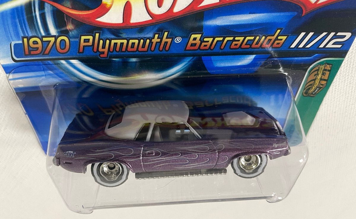 Hot Wheels 2005 Treasure Hunt 1970 Plymouth Barracuda Real