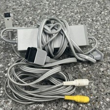 OEM Nintendo Wii Power Supply Ac Adapter  AV Cables