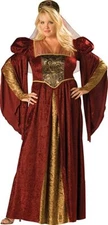 Incharacter Renaissance Maiden Plus Size Adult Womens Halloween Costume 15003