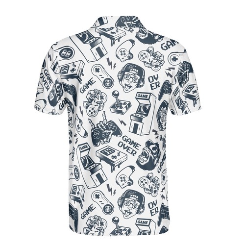Game Over V2 Polo Shirt - Picture 3 of 5