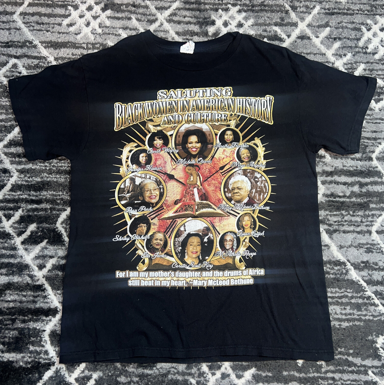 Vintage Black History Rap T-Shirt · Black Women in American History