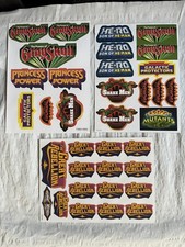 Masters of the Universe Classics MOTUC Sticker Sheet Stickers 3 POP