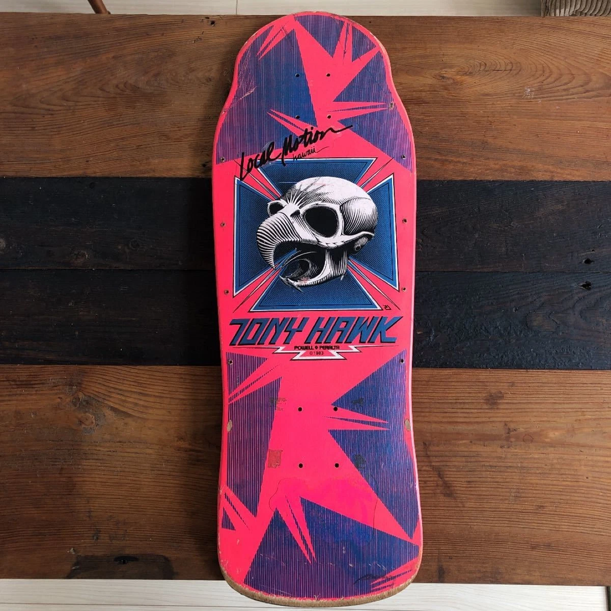 80’s old school POWELL PERALTA TONY HAWK 80's Powell Peralta Tony Hawk Vintage Skateboard Deck | eBay