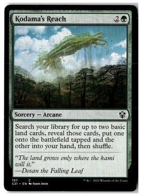 MTG Kodama's Reach - Commander 2021 Moderately Played English