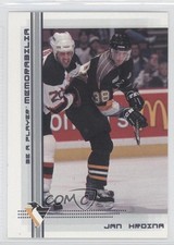 2000-01 ITG Be A Player Memorabilia Jan Hrdina #216 0a0