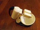 MINIATURE MIXER NEW SALT & PEPPER W/SUGAR MIXING BOWL 1950 ORIGINAL BOX U.S.A. — photo 7