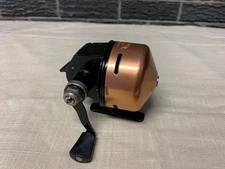 Vintage Garcia Abu-Matic 150 Svangsta Made In Sweden Fishing Reel Works Good.