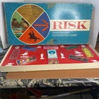 VTG 1968 Risk Board Game Complete Continental Parker Bros Wooden Retro Nostalgia