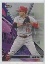 2021 Topps Finest Refractor Joey Votto #21 0h1c
