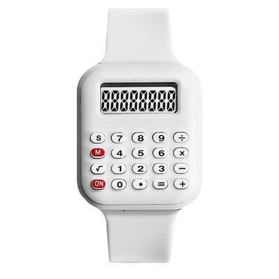Creative Calculator Watch Cartoon LED Digital Kids Watch Fashion Sports