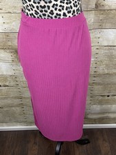 NWT Small Lularoe Violet Midi Skirt. W/Side Slits